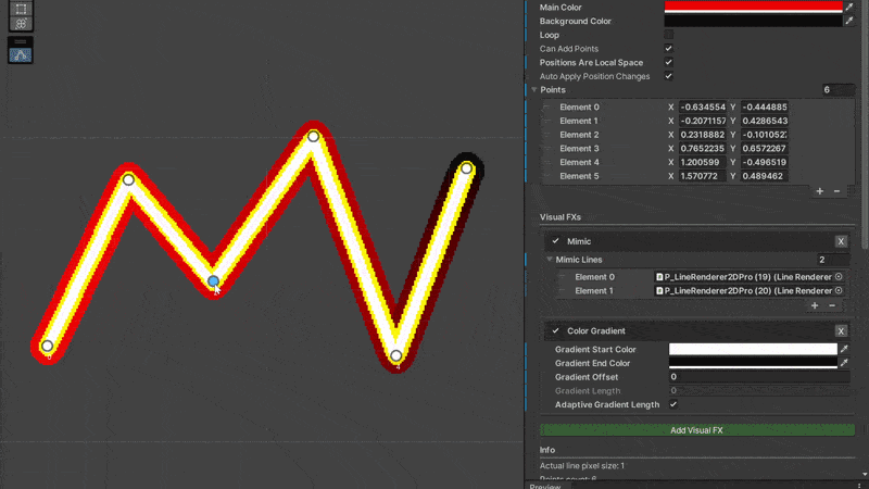 Example of how mimic VFX works